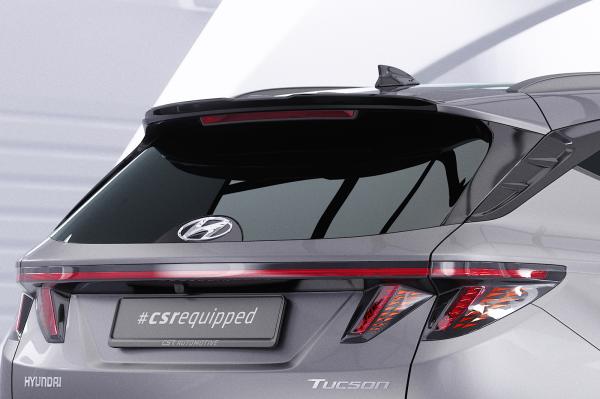 CSR Heckspoiler | Heckflügel mit ABE für Hyundai Tucson 4 (NX4) HF068-G Glossy schwarz Hochglanz (keine Lackierung erforderlich)