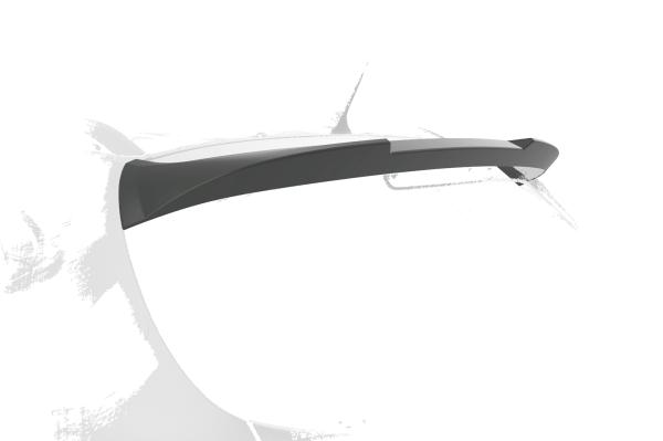 CSR Heckspoiler | Heckflügel mit ABE für MG ZS HF069-G Glossy schwarz Hochglanz (keine Lackierung erforderlich)