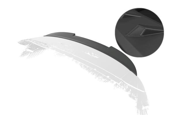 CSR Heckspoiler | Heckflügel mit ABE für Renault Captur I HF073-L Lackierung erforderlich (unlackiert roh)