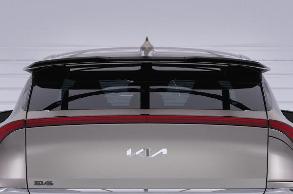 CSR Heckspoiler | Heckflügel mit ABE für Kia EV6 HF086-G Glossy schwarz Hochglanz (keine Lackierung erforderlich)