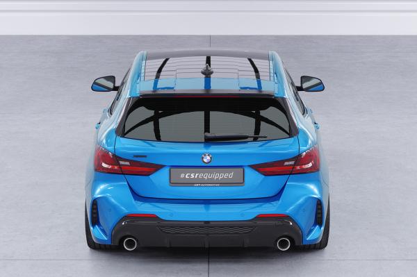 CSR Heckspoiler | Heckflügel mit ABE für BMW 1er F40 HF091-S strukturiert schwarz matt (keine Lackierung erforderlich)