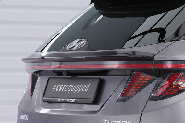 CSR Heckspoiler | Heckflügel mit ABE für Hyundai Tucson 4 (NX4) HF093-G Glossy schwarz Hochglanz (keine Lackierung erforderlich)