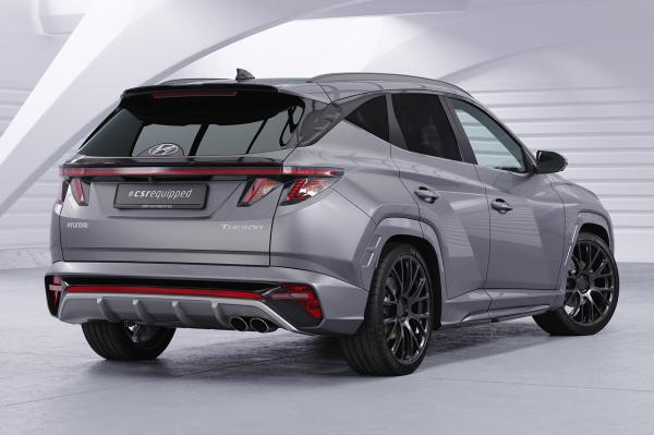 CSR Heckspoiler | Heckflügel mit ABE für Hyundai Tucson 4 (NX4) HF093-G Glossy schwarz Hochglanz (keine Lackierung erforderlich)