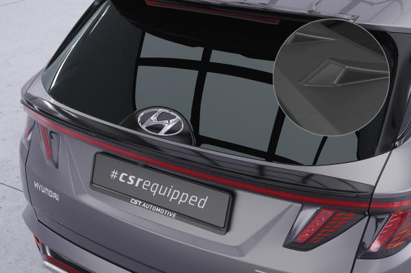 CSR Heckspoiler | Heckflügel mit ABE für Hyundai Tucson 4 (NX4) HF093-L Lackierung erforderlich (unlackiert roh)