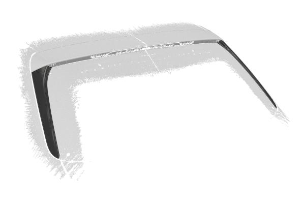 CSR Heckspoiler | Heckflügel mit ABE für Audi A4 B8 (Typ 8K) Avant HF095-C Carbon Look Hochglanz (keine Lackierung erforderlich)