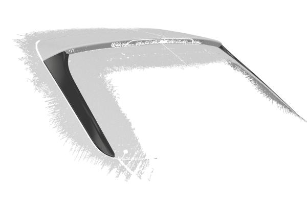 CSR Heckspoiler | Heckflügel mit ABE für Audi A4 B8 (Typ 8K) Avant HF095-C Carbon Look Hochglanz (keine Lackierung erforderlich)