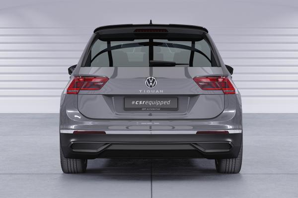 CSR Heckspoiler | Heckflügel mit ABE für VW Tiguan 2 (Typ AD1) Allspace HF096-G Glossy schwarz Hochglanz (keine Lackierung erforderlich)