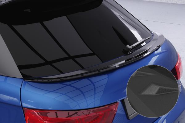 CSR Heckspoiler | Heckflügel mit ABE für Audi A1 / S1 (8X) Sportback HF102-S strukturiert schwarz matt (keine Lackierung erforderlich)