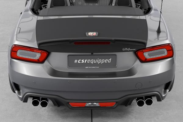 CSR Heckspoiler | Heckflügel mit ABE für Fiat 124 Spider (inkl. Abarth) HF106-L Lackierung erforderlich (unlackiert roh)