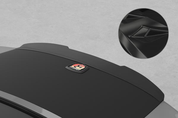 CSR Heckspoiler | Heckflügel mit ABE für Fiat 124 Spider (inkl. Abarth) HF106-G Glossy schwarz Hochglanz (keine Lackierung erforderlich)