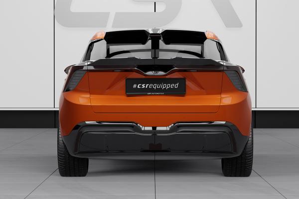 CSR Heckspoiler | Heckflügel mit ABE für MG Mulan / 4 HF108-L Lackierung erforderlich (unlackiert roh)