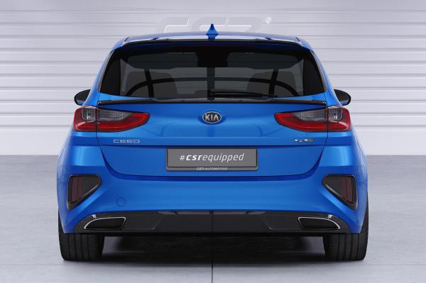 CSR Heckspoiler | Heckflügel mit ABE für Kia Ceed (CD) HF110-C Carbon Look Hochglanz (keine Lackierung erforderlich)