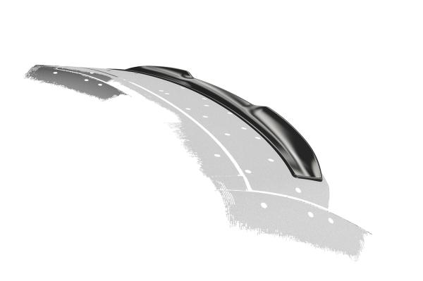 CSR Heckspoiler | Heckflügel mit ABE für BMW 5er F11 Touring HF114-C Carbon Look Hochglanz (keine Lackierung erforderlich)