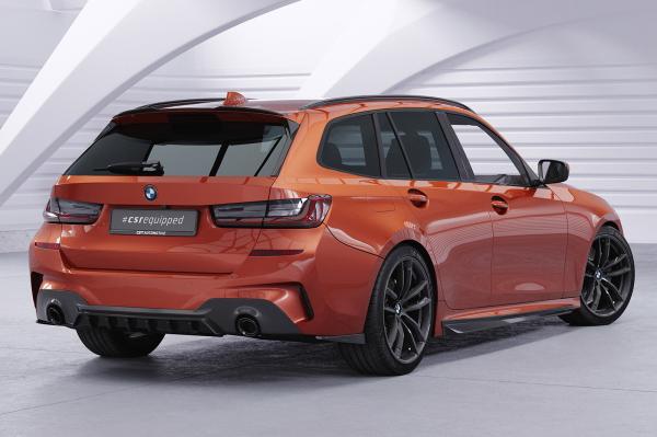 CSR Heckspoiler | Heckflügel mit ABE für BMW 3er G21 Touring HF115-L Lackierung erforderlich (unlackiert roh)
