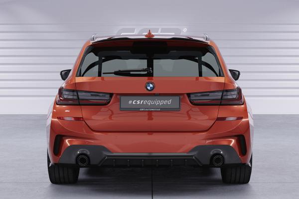 CSR Heckspoiler | Heckflügel mit ABE für BMW 3er G21 Touring HF115-L Lackierung erforderlich (unlackiert roh)