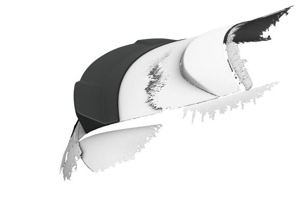 CSR Heckspoiler | Heckflügel mit ABE für Mercedes-Benz EQE (V295) Limousine HF117-C Carbon Look Hochglanz (keine Lackierung erforderlich)