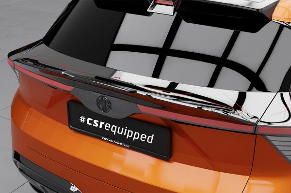 CSR Heckspoiler | Heckflügel mit ABE für MG Mulan / 4 HF118-G Glossy schwarz Hochglanz (keine Lackierung erforderlich)