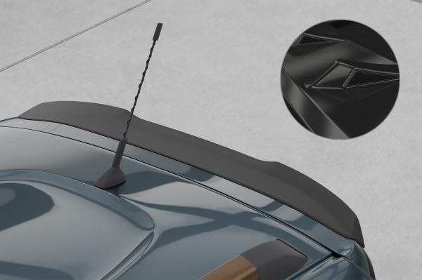CSR Heckspoiler | Heckflügel mit ABE für Dacia Spring Electric HF129-G Glossy schwarz Hochglanz (keine Lackierung erforderlich)