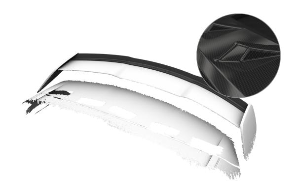 CSR Heckspoiler | Heckflügel mit ABE für Mercedes-Benz A-Klasse W176 AMG HF132-C Carbon Look Hochglanz (keine Lackierung erforderlich)