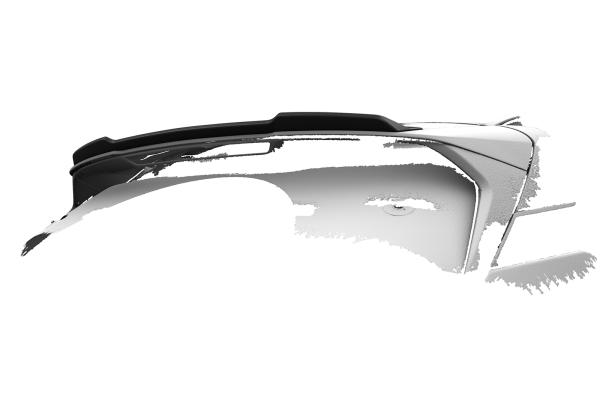 CSR Heckspoiler | Heckflügel mit ABE für Nissan Qashqai (J12) HF142-G Glossy schwarz Hochglanz (keine Lackierung erforderlich)