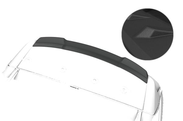 CSR Heckspoiler | Heckflügel mit ABE für Nissan Qashqai (J12) HF142-S strukturiert schwarz matt (keine Lackierung erforderlich)