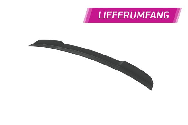 CSR Heckspoiler | Heckflügel mit ABE für Nissan Qashqai (J12) HF142-G Glossy schwarz Hochglanz (keine Lackierung erforderlich)