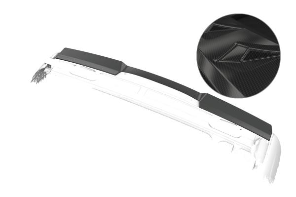 CSR Heckspoiler | Heckflügel mit ABE für Mercedes-Benz Viano W639 / V639 HF143-C Carbon Look Hochglanz (keine Lackierung erforderlich)