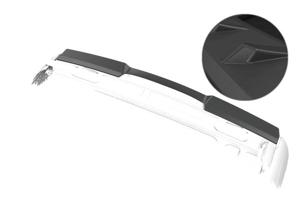 CSR Heckspoiler | Heckflügel mit ABE für Mercedes-Benz Viano W639 / V639 HF143-L Lackierung erforderlich (unlackiert roh)