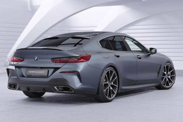 CSR Heckspoiler | Heckflügel mit ABE für BMW 8er G16 Grand Coupe HF145-S strukturiert schwarz matt (keine Lackierung erforderlich)