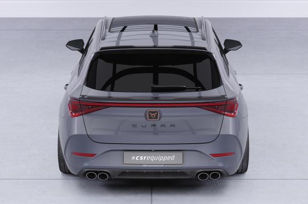 CSR Heckspoiler | Heckflügel mit ABE für Seat / Cupra Leon 4 (Typ KL) ST HF146-L Lackierung erforderlich (unlackiert roh)