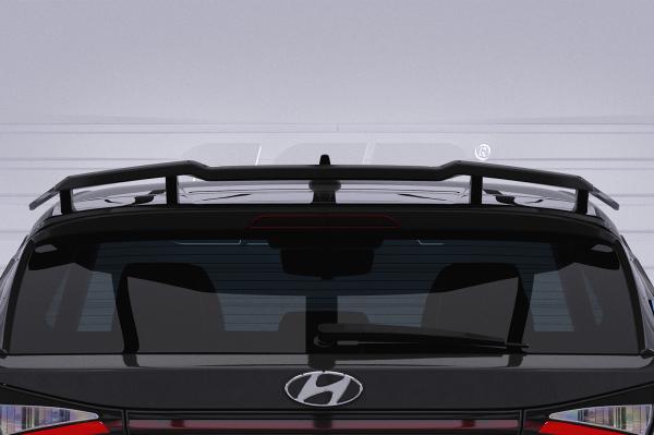 CSR Heckspoiler | Heckflügel mit ABE für Hyundai I20 (BC3) N / N-Performance HF147-G Glossy schwarz Hochglanz (keine Lackierung erforderlich)