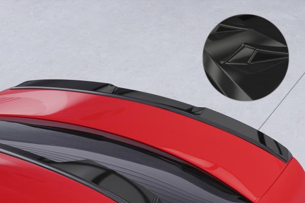 CSR Heckspoiler | Heckflügel mit ABE für Audi A4 B8 (Typ 8K) Limousine HF154-G Glossy schwarz Hochglanz (keine Lackierung erforderlich)