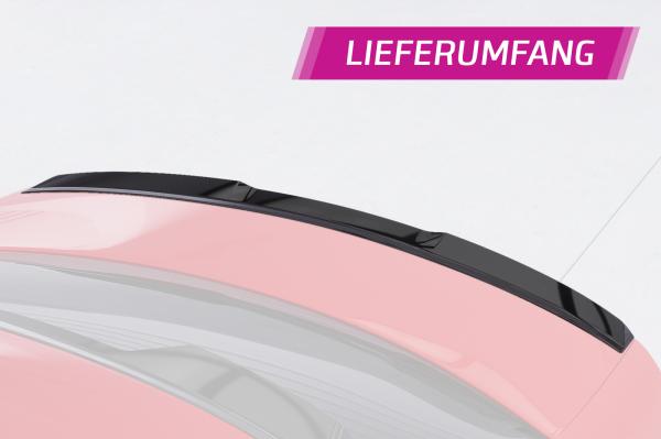 CSR Heckspoiler | Heckflügel mit ABE für Audi A4 B8 (Typ 8K) Limousine HF154-G Glossy schwarz Hochglanz (keine Lackierung erforderlich)