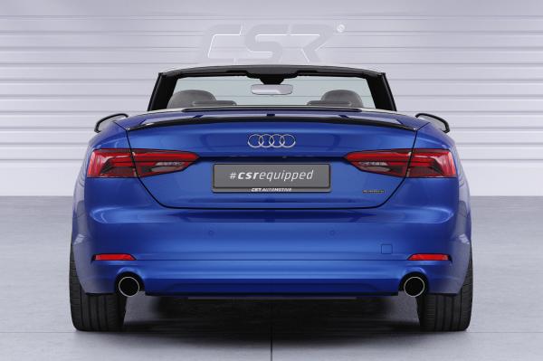 CSR Heckspoiler | Heckflügel mit ABE für Audi A5 / S5 / RS5 (F5) HF158-C Carbon Look Hochglanz (keine Lackierung erforderlich)