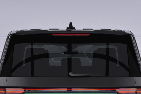 CSR Heckspoiler | Heckflügel mit ABE für VW ID.Buzz HF160-G Glossy schwarz Hochglanz (keine Lackierung erforderlich)