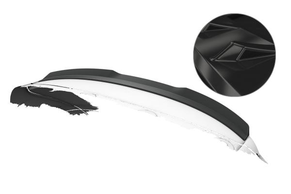 CSR Heckspoiler | Heckflügel mit ABE für Seat Leon 2 (Typ 1P) HF161-G Glossy schwarz Hochglanz (keine Lackierung erforderlich)