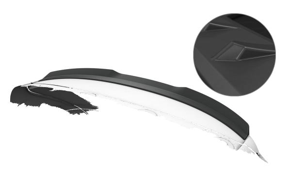 CSR Heckspoiler | Heckflügel mit ABE für Seat Leon 2 (Typ 1P) HF161-L Lackierung erforderlich (unlackiert roh)