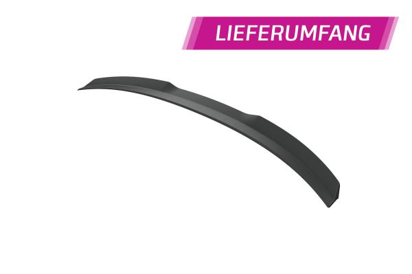 CSR Heckspoiler | Heckflügel mit ABE für Seat Leon 2 (Typ 1P) HF161-L Lackierung erforderlich (unlackiert roh)