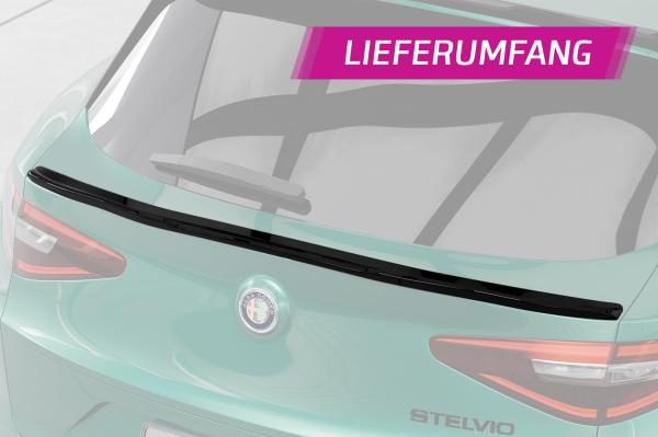 CSR Heckspoiler | Heckflügel mit ABE für Alfa Romeo Stelvio HF166-L Lackierung erforderlich (unlackiert roh)