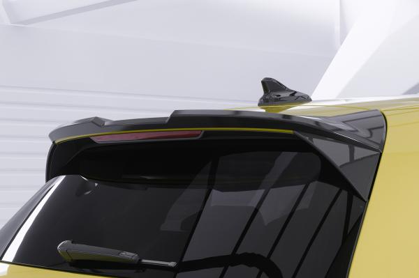 CSR Heckspoiler | Heckflügel mit ABE für VW Golf 8 GTI, GTD, GTE, R-Line HF176-S strukturiert schwarz matt (keine Lackierung erforderlich)