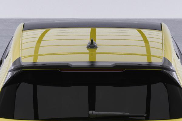 CSR Heckspoiler | Heckflügel mit ABE für VW Golf 8 GTI, GTD, GTE, R-Line HF176-S strukturiert schwarz matt (keine Lackierung erforderlich)