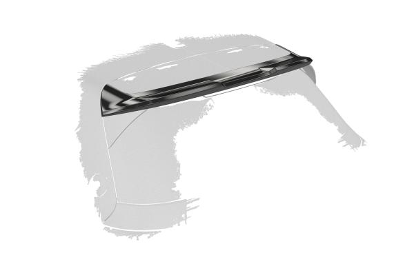 CSR Heckspoiler | Heckflügel mit ABE für VW Golf 8 GTI, GTD, GTE, R-Line HF176-S strukturiert schwarz matt (keine Lackierung erforderlich)