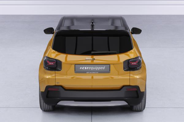 CSR Heckspoiler | Heckflügel mit ABE für Jeep Avenger HF177-C Carbon Look Hochglanz (keine Lackierung erforderlich)