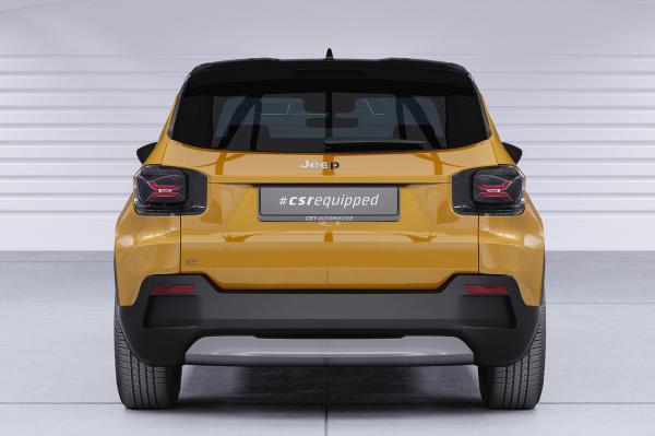 CSR Heckspoiler | Heckflügel mit ABE für Jeep Avenger HF177-C Carbon Look Hochglanz (keine Lackierung erforderlich)