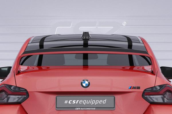CSR Heckspoiler | Heckflügel mit ABE für BMW M2 G87 HF185-G Glossy schwarz Hochglanz (keine Lackierung erforderlich)