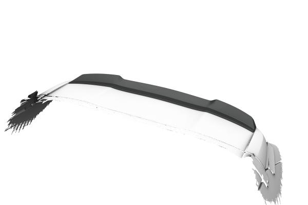 CSR Heckspoiler | Heckflügel mit ABE für Peugeot 2008 II / e-2008 HF186-S strukturiert schwarz matt (keine Lackierung erforderlich)