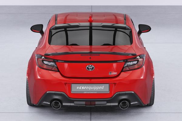CSR Heckspoiler | Heckflügel mit ABE für Subaru BRZ (2.Gen) / Toyota GR86 HF187-C Carbon Look Hochglanz (keine Lackierung erforderlich)