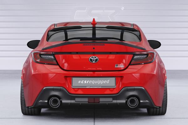 CSR Heckspoiler | Heckflügel mit ABE für Subaru BRZ (2.Gen) / Toyota GR86 HF187-C Carbon Look Hochglanz (keine Lackierung erforderlich)