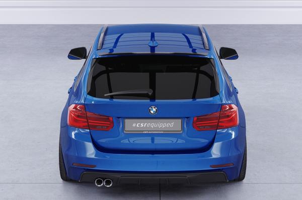 CSR Heckspoiler | Heckflügel mit ABE für BMW 3er F31 Touring HF189-G Glossy schwarz Hochglanz (keine Lackierung erforderlich)
