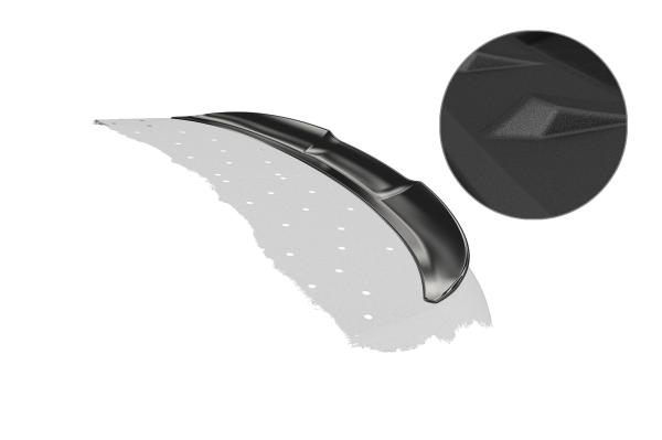 CSR Heckspoiler | Heckflügel mit ABE für BMW 3er E93 HF191-S strukturiert schwarz matt (keine Lackierung erforderlich)